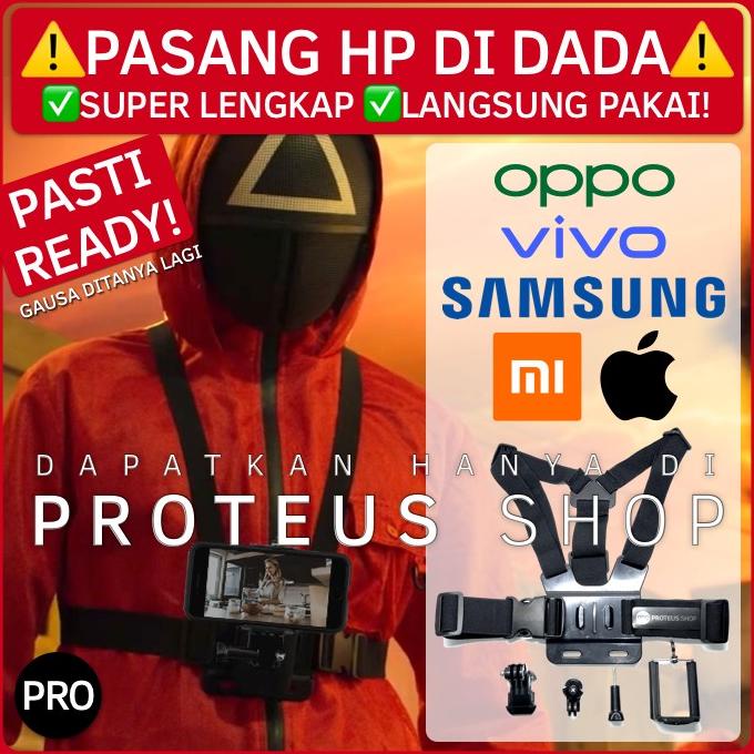 Chest Belt Strap Tali Dada Hp Handphone Phone Breket Mount Youtube