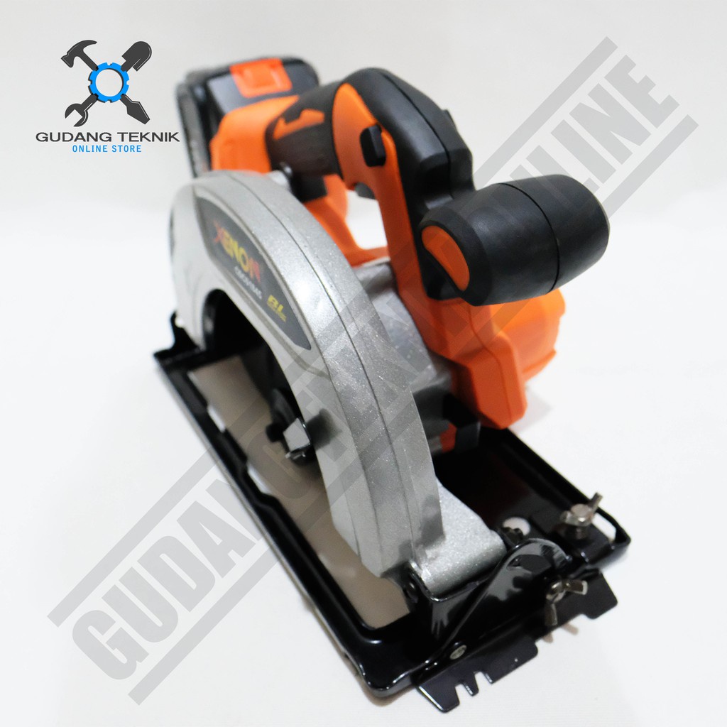 Mesin Gergaji Kayu BATERAI 7&quot; CDCS1845 XENON / Circular Saw 7Inch CORDLESS Charger CDCS 1845 XENON