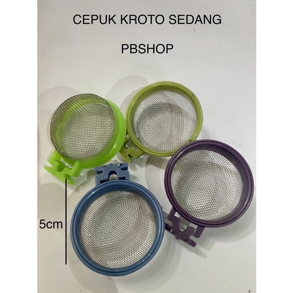 WADAH KROTO CEPUK KROTO SEDANG 5 cm UNTUK WADAH KROTO WADAH KROTO KAWAT KROTO