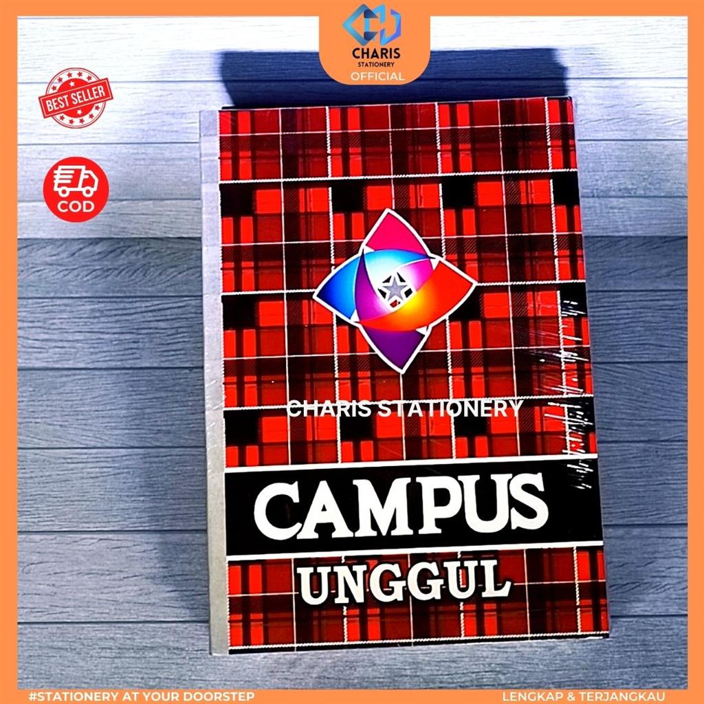 

CHARIS STATIONERY - Buku Tulis Campus UNGGUL Isi 50 Lembar (10 Buku/Pak)