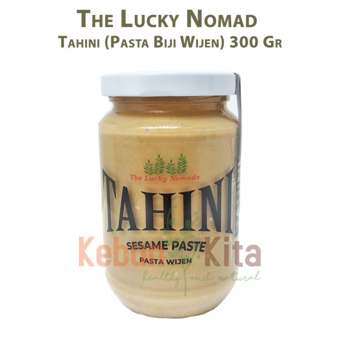 

THE LUCKY NOMADS TAHINI / SESAME PASTE / PASTA WIJEN 300GR