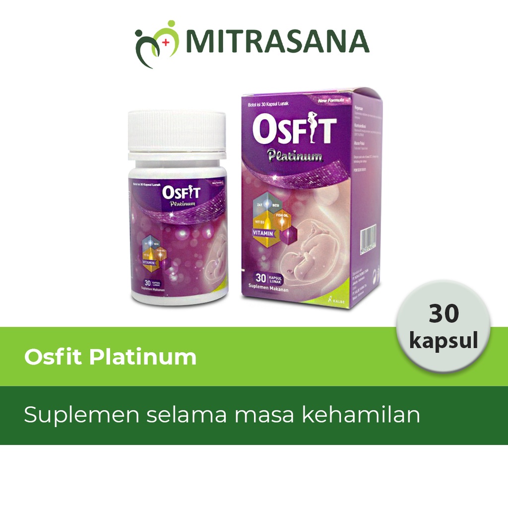 Osfit Platinum 30 Kapsul - Suplemen Ibu Hamil &amp; Menyusui