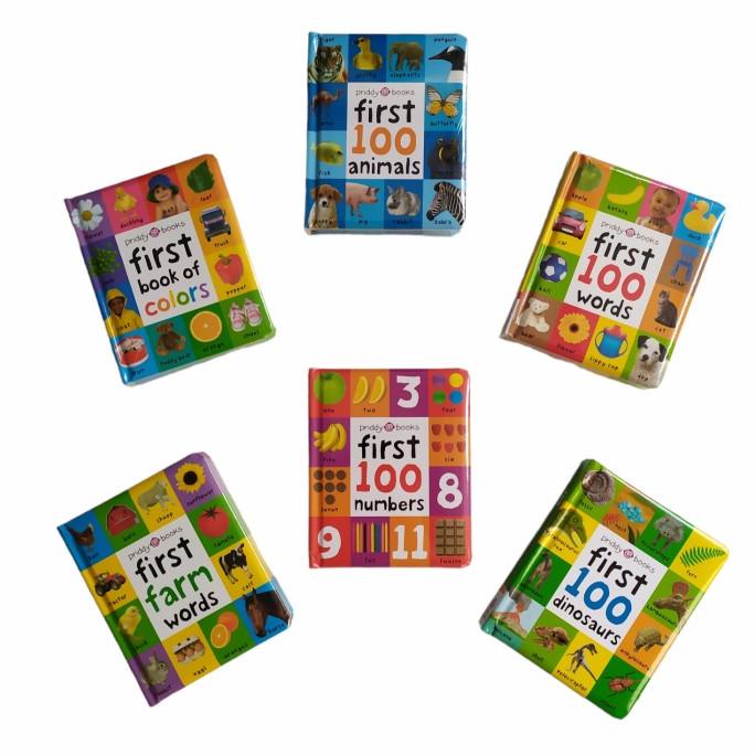 Priddy Book: First 100 Animals, First 100 Words Dll