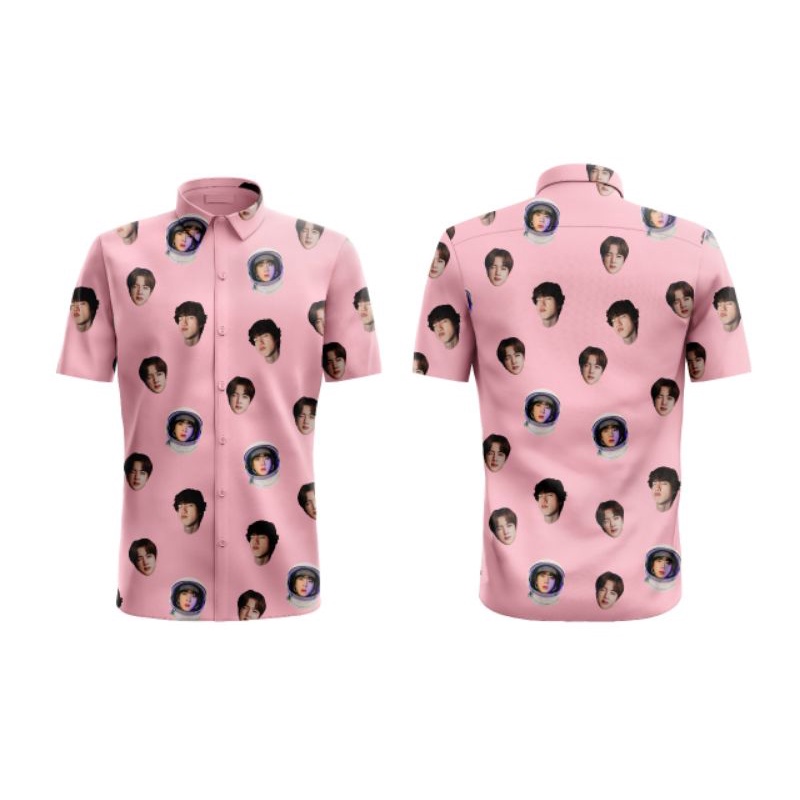 Kemeja Fans Jin BTS Premium Fullprint Custom