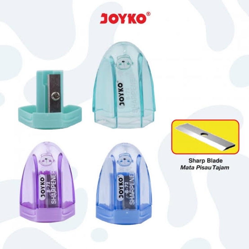 

rautan pensil kayu joyko sharpener pencil b-72