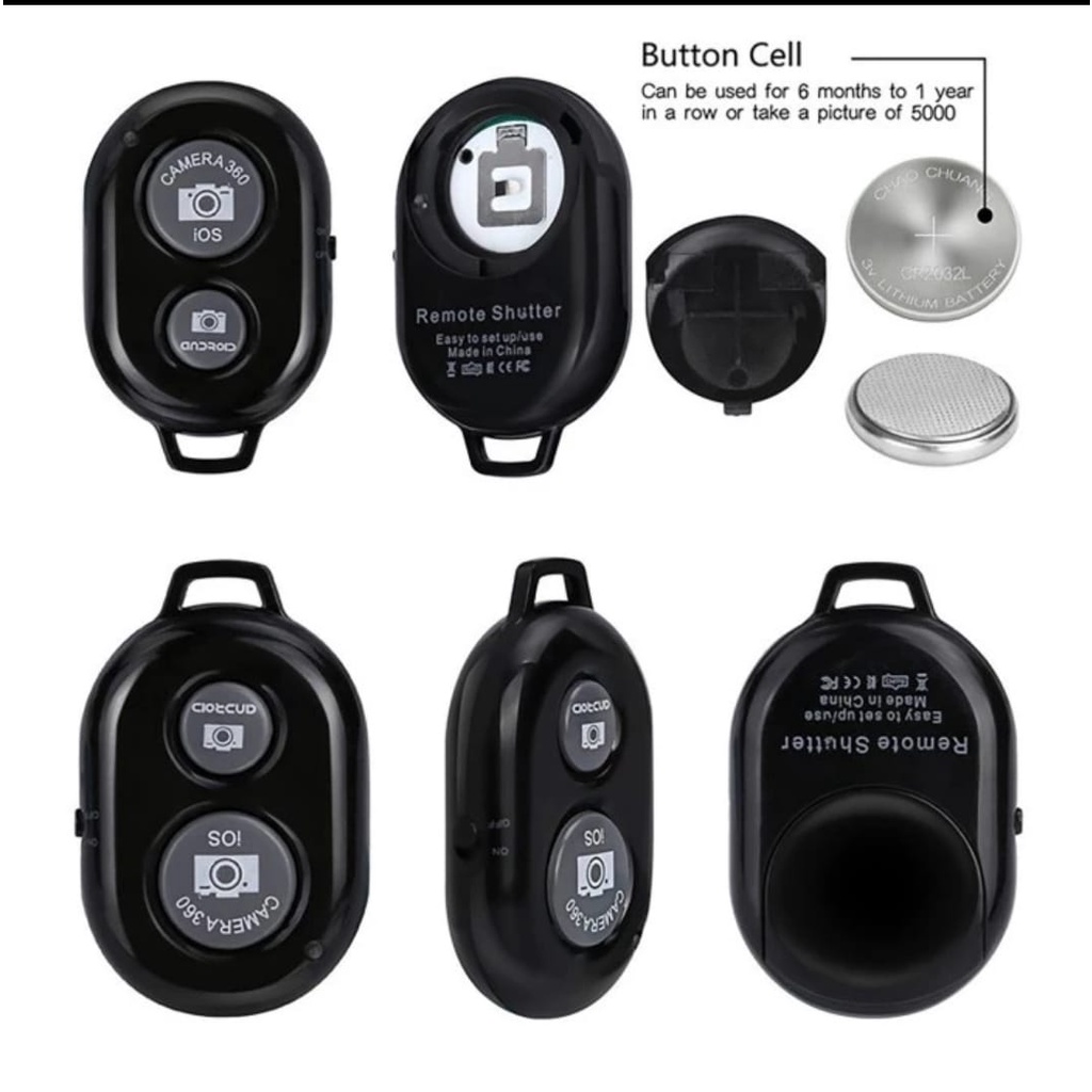 Remote Selfie Camera Shutter Bluetooth