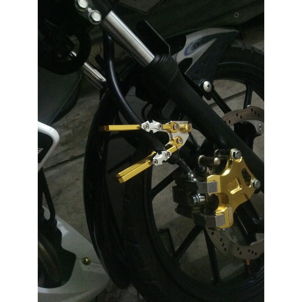 X049 | Kleman Jepit Selang Kabel Rem Variasi Motor Beat Mio Vario Scoopy Satria FU CB150 Vixion GSX