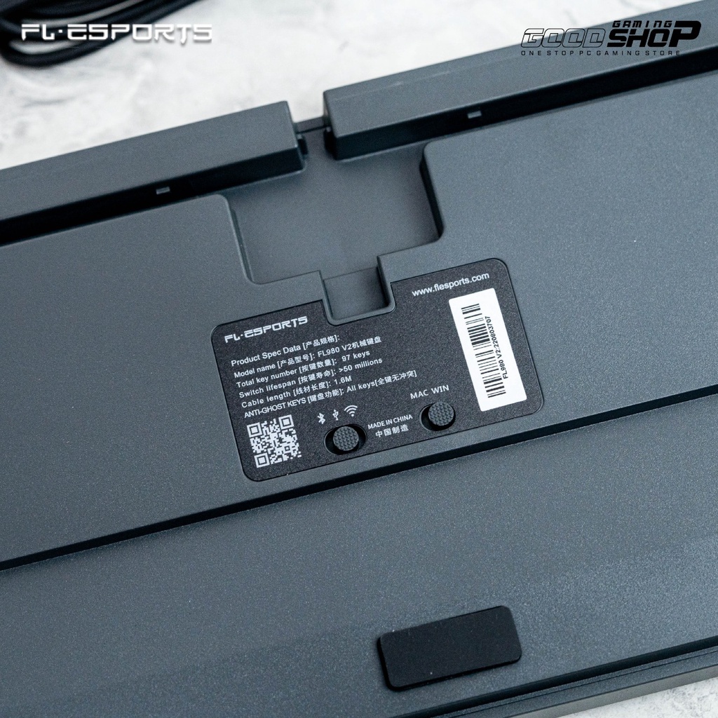 FL Esports FL980 V2 CPM Hotswap - Mechanical Gaming Keyboard