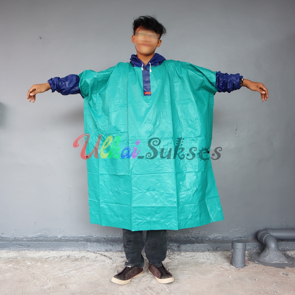 Jas Hujan Ponco Twister Raincoat Indoplast Ponco Lengan Mantel Hujan High Quality Murah