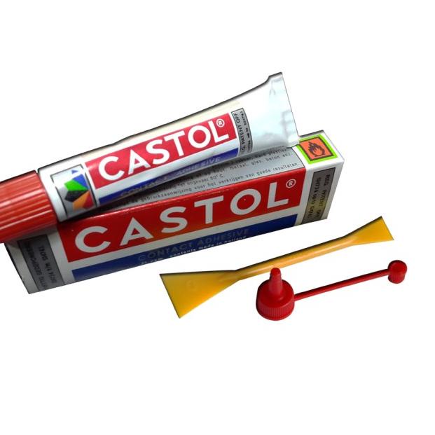 

1 Lusin Lem Castol Contact Adhesive Tube Kecil 21cc