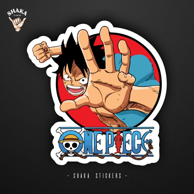 

Sticker Luffy One Piece Keren Murah Eceran Murah Sticker Anime Wibu Sticker HP Tumbler Case Laptop atau HELEM