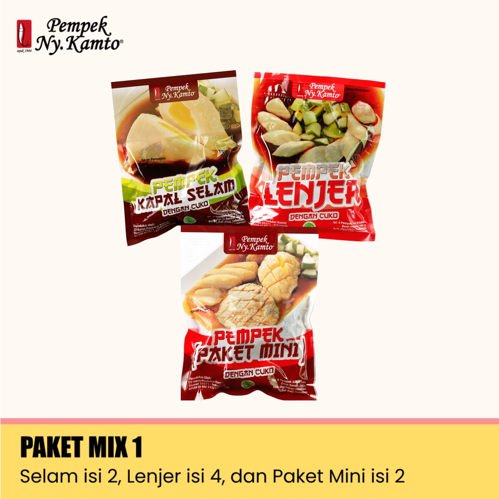 

Pempek Ny. Kamto Paket Mix 1