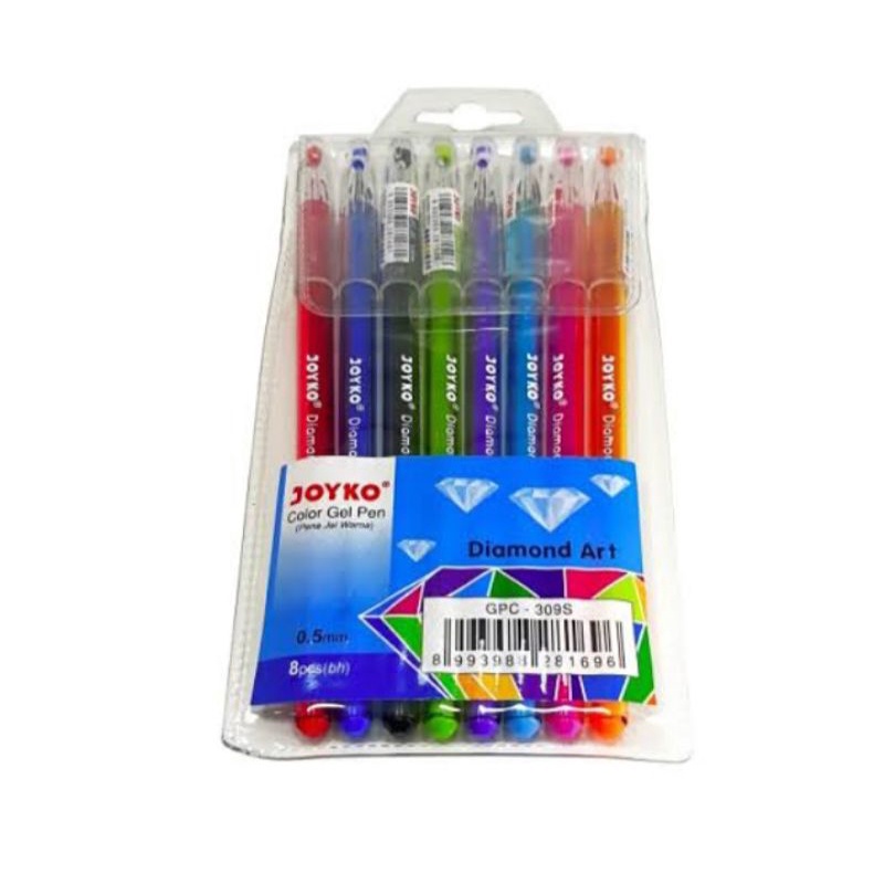 Joyko Color Gel Pen/Pulpen Warna Warni