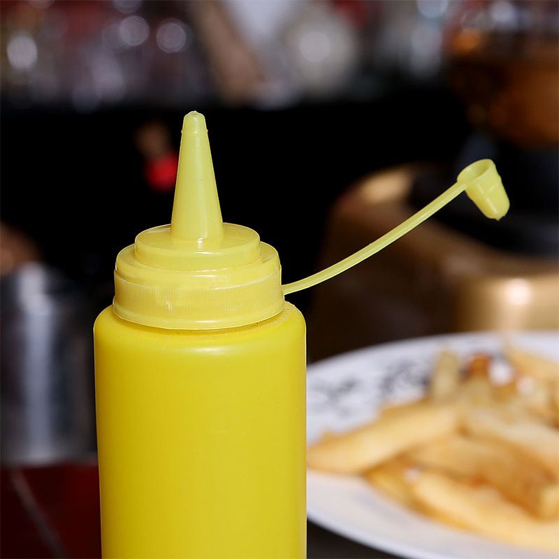 Murah Lebay S219 Botol Saus Saos Botol Sauce Mayonaise Kecap Cuka Dengan Angka Takaran Serbaguna Murah Tebal