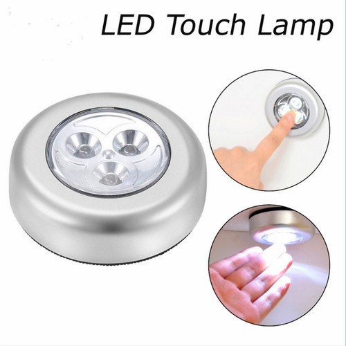 Lampu Emergency LED Tempel Darurat Stick and Click Touch LED Lamp AAA