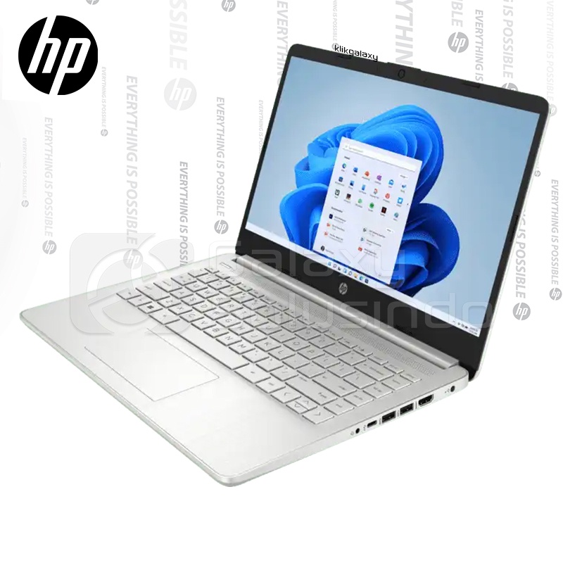 HP 14S-DQ2614TU - Core i3 1115G4 512GB SSD 4GB RAM Intel UHD - Silver Notebook