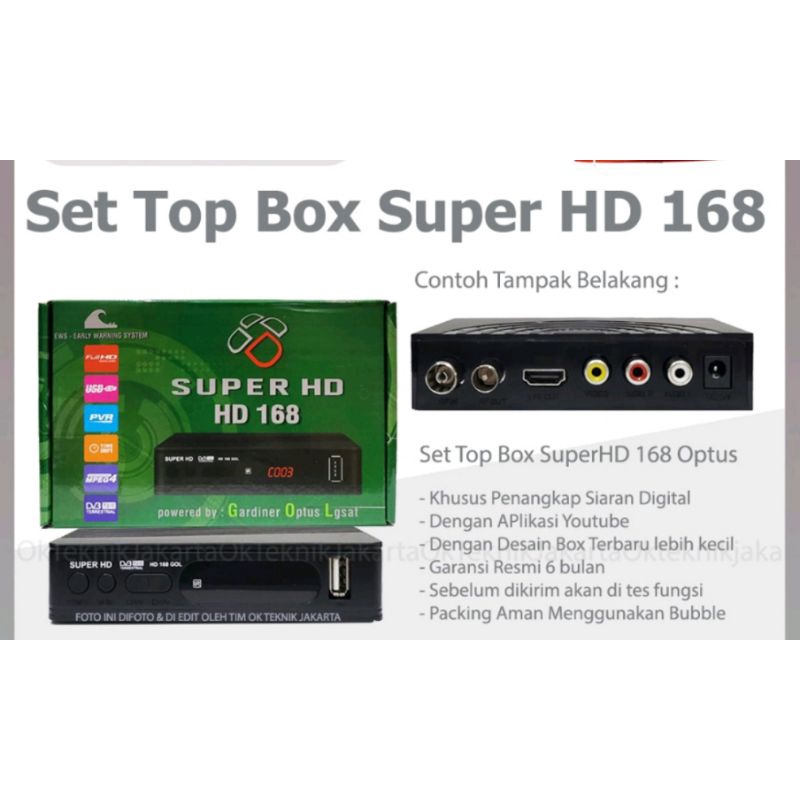 Set Top Box Super HD 168