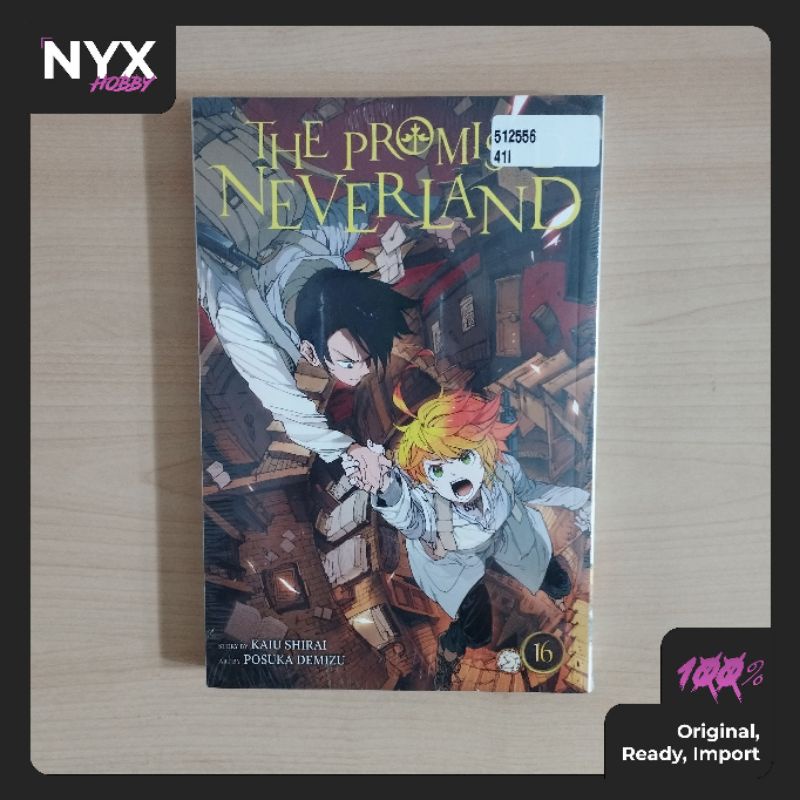 The Promised Neverland (Yakusoku no Neverland) Manga Komik English Import Volume 16