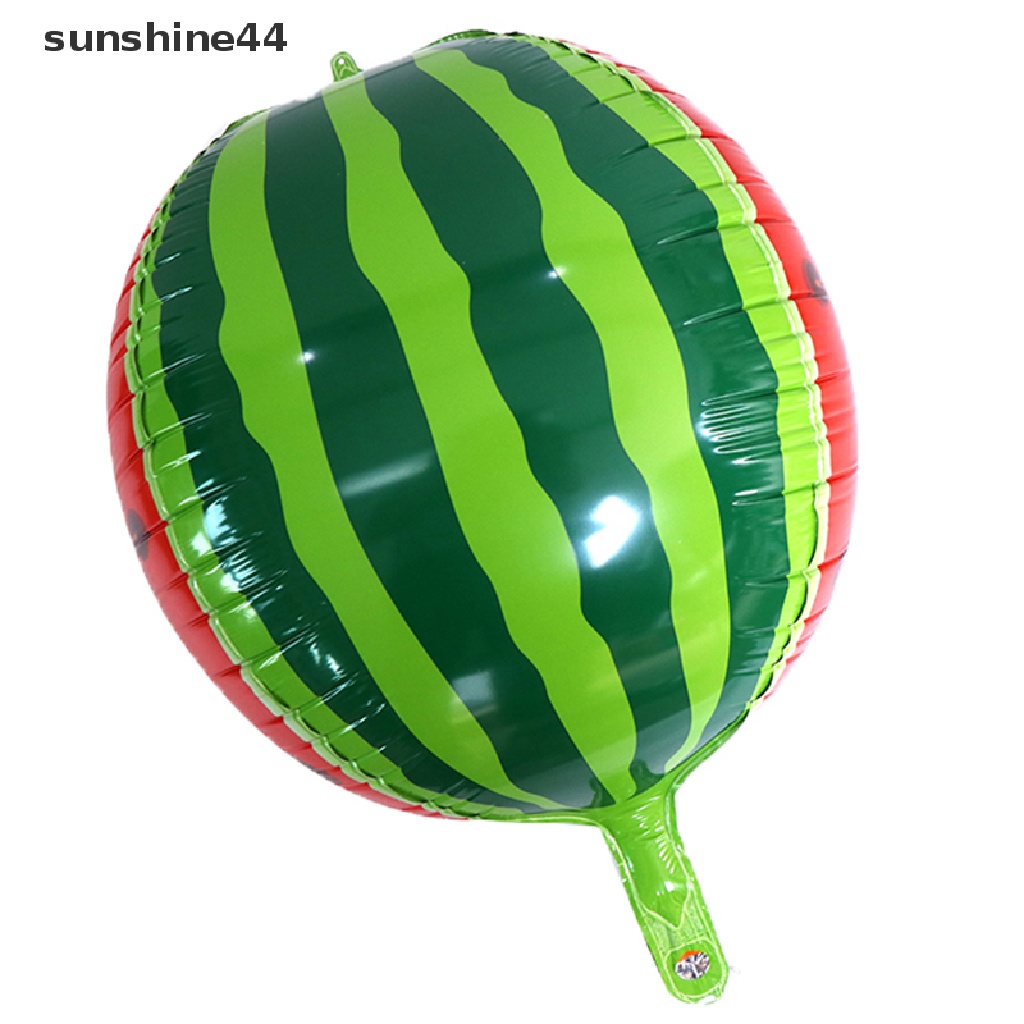 Sunshine 1pc Balon Semangka 4D 22 Inci Untuk Properti Foto Pernikahan / Ulang Tahun / Baby Shower