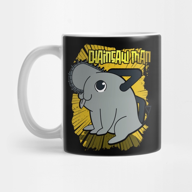 Mug Gelas Chainsaw warrior Pochita | Pochita Chainsaw