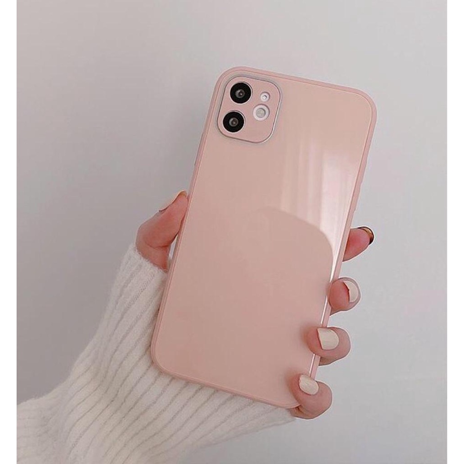 Case Macaron warna warni  Iphone 7 8 SE 7+ 8+ X Xs Xr Xs Max Hybrid FH11