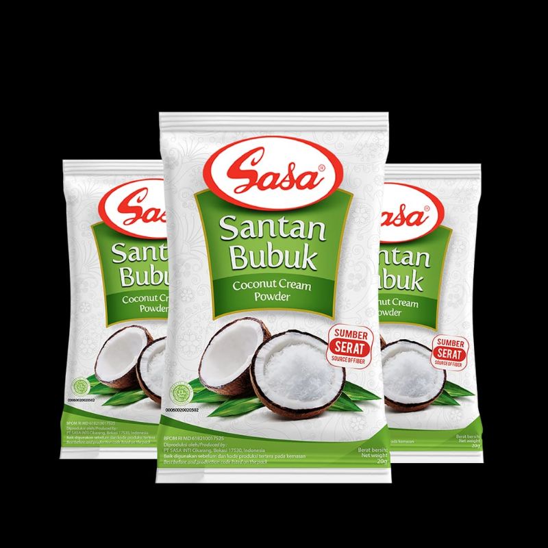 

santan sasa bubuk