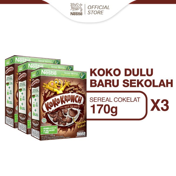 

Sereal Nestle Koko Krunch Cereal 170G 3 Pcs [Special Diskon]