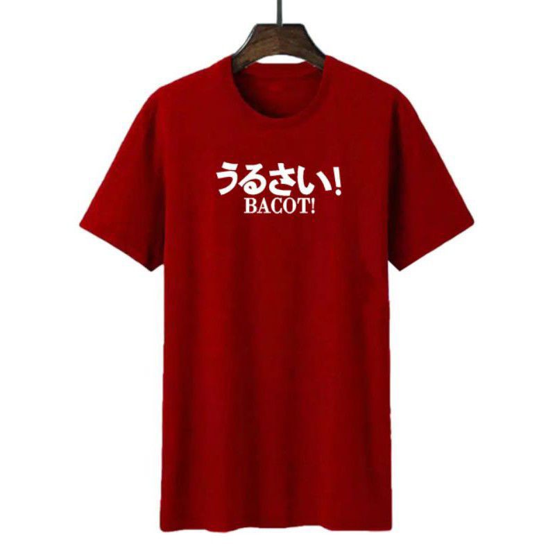 BAJU KAOS BACOT DISTRO KATA KATA KEREN TERLARIS KEKINIAN UNISEX PRIA WANITA KAOS OVERSIZE MOTIF MURA