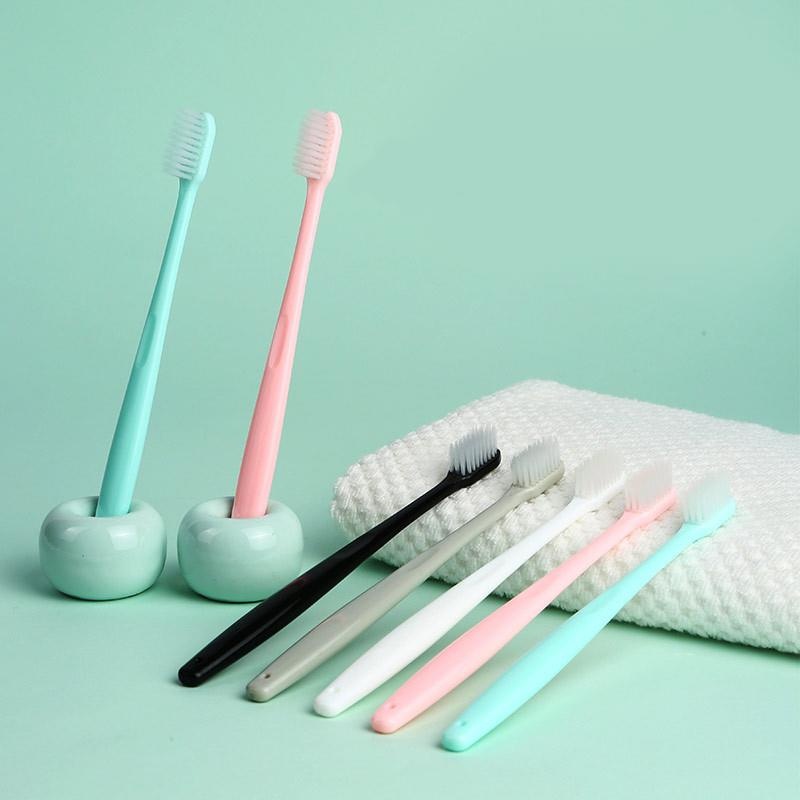 Murah Lebay S262 Sikat Gigi Dewasa 1 SET 10 Pcs / Toothbrush Double Care Sensitive Soft Sweet