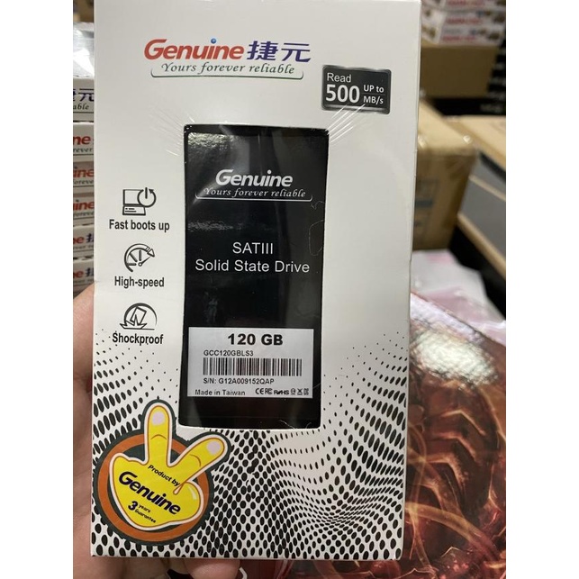 SSD GENUINE 120GB SATA