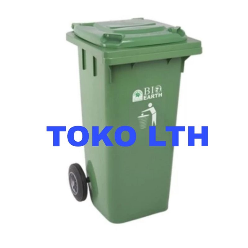 TEMPAT SAMPAH RODA BIO 120 ltr GREEN LEAF - 2012