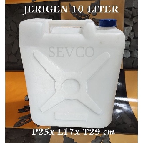 Jerigen Plastik 10Liter / 20 Liter PB
