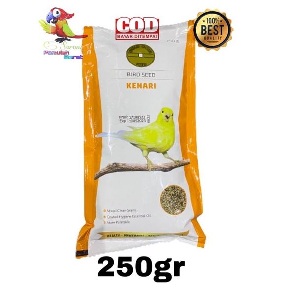 ☮ PAKAN BURUNG GOLD COIN KENARI 250 GRAM PAKAN KENARI GOLD COIN KENARI MILET KENARI PAKAN KENARI GAC