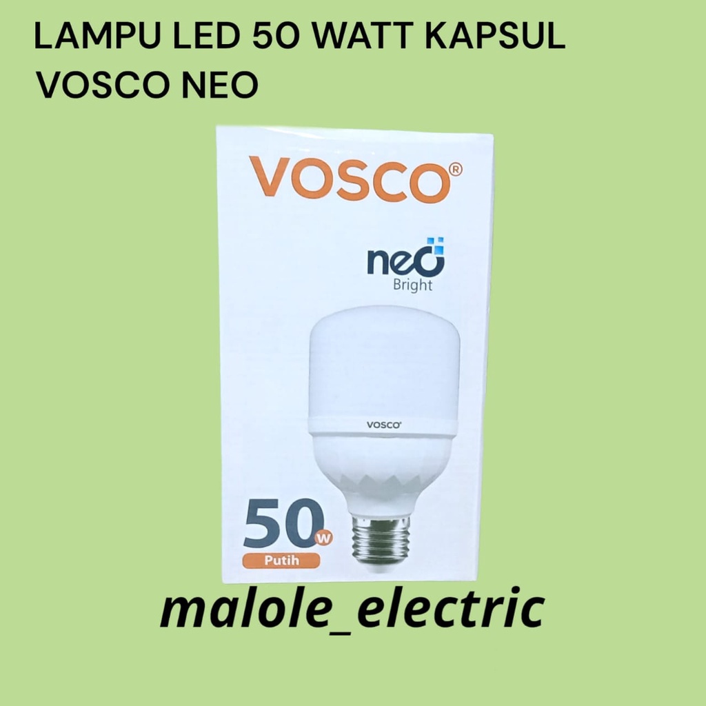 Lampu Led 50 Watt Kapsul Vosco Neo  / Vosco Neo Lampu Led Kapsul 50 Watt