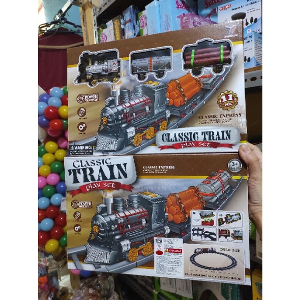 Mainan Anak Kereta Api Rel Baterai