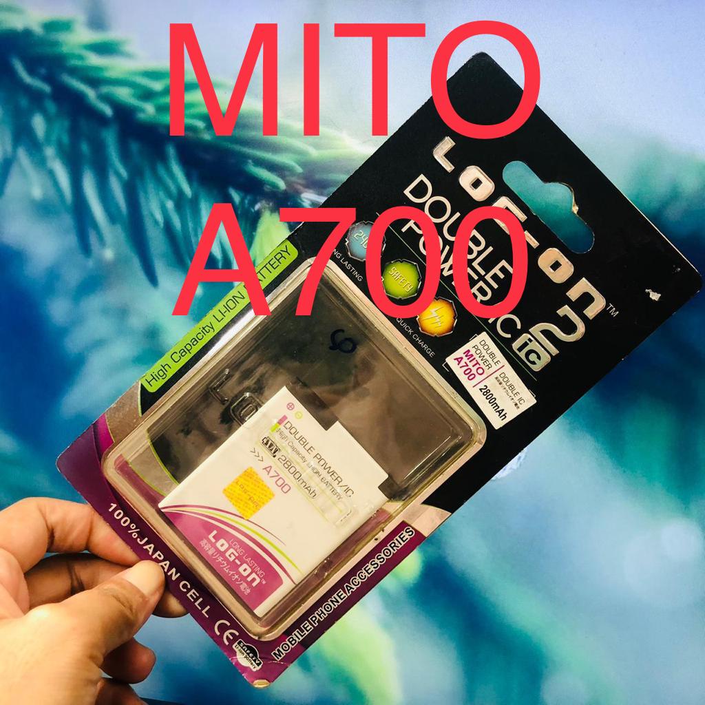 BATT BATERAI LOG ON DOBEL POWER MITO 210/ MITO A77-777/ MITO A10/ MITO A72/ MITO A150/ MITO A210/ MITO A330/ MITO A700/ MITO A880/ MITO FANTASY 2/ MITO FANTASY A39 4G/ MITO FANTASY A50/ MITO FANTASY LITE A80/ MITO FANTASY MCX A38/ MITO FANTASY ONE A33 3G