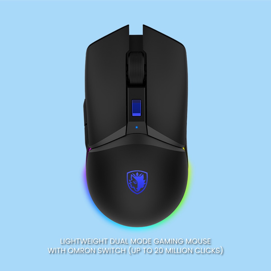 Sades Akimbo Mouse Gaming RGB Dual Mode