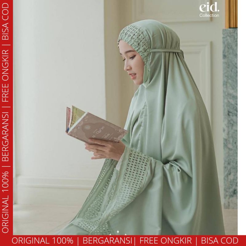 TELEKUNG AINUN/AISYAH MUKENA SUTRA MEWAH TERLARIS KAZAMI STORE