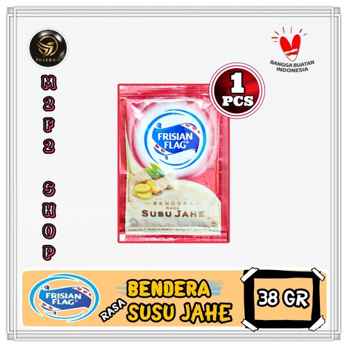 Frisian Flag Bendera Susu Kental Manis Jahe Sachet - 38 gr (Kemasan Satuan)