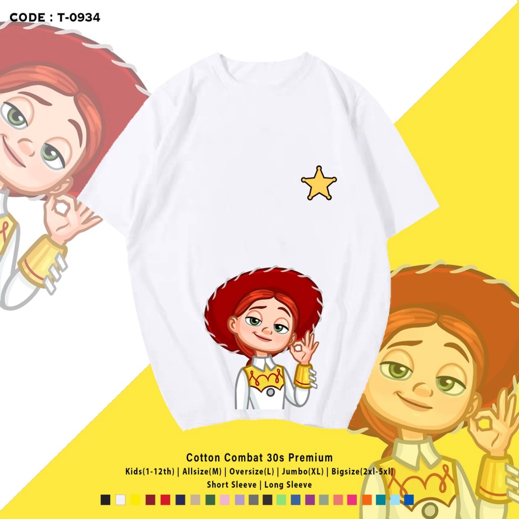 T-Shirt Jessi TY Stry / Atasan Oversize / Kaos Casual