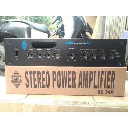 box ampli box amplifier usb parametrik tipe 340