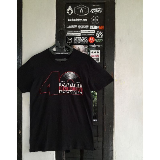 T-Shirt SOCIAL DISTORTION - 40th Anniversary Tour 2019 (Likeblackmerch)