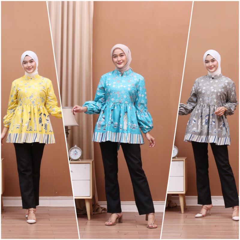 Blus Batik Wanita Butejo