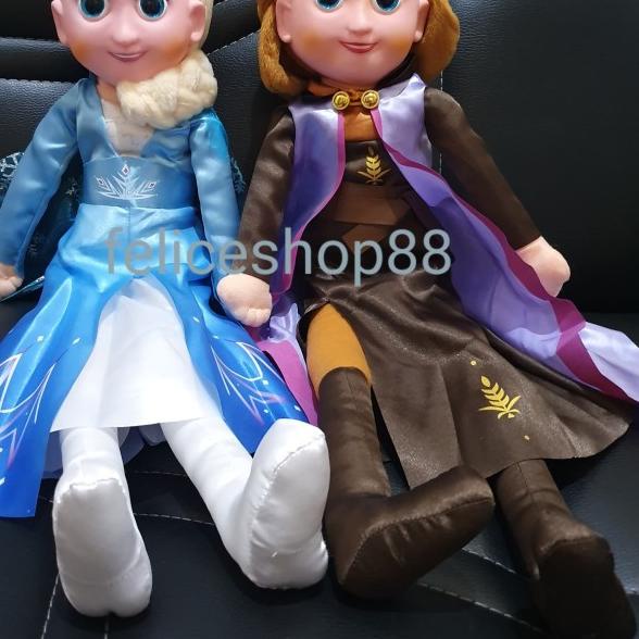 boneka frozen elsa dan anna import - elsa