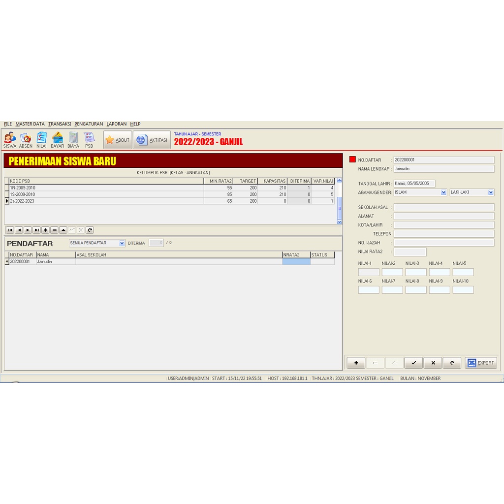Software Sistem Administrasi Sekolah