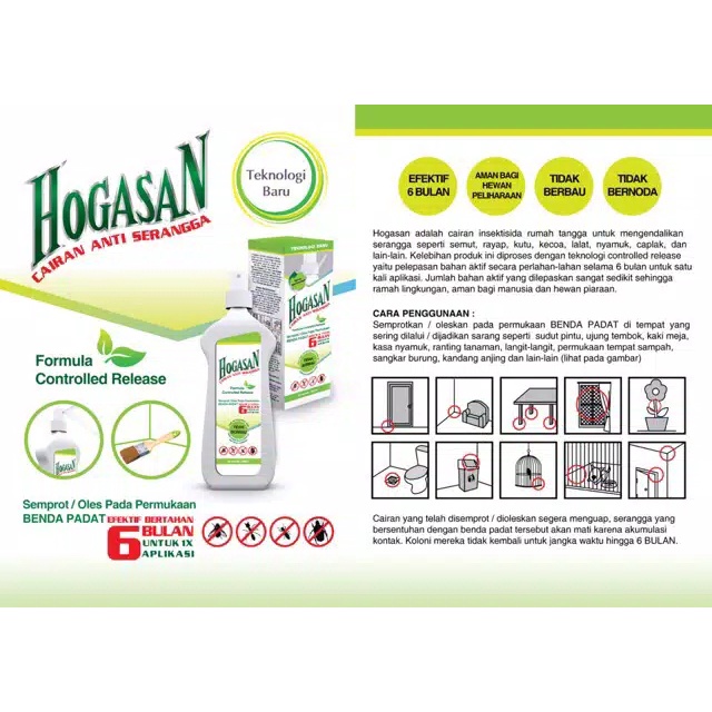 Hogasan anti serangga - LDA