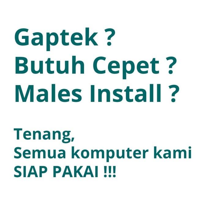 Cpu Pc Rakitan Intel Core I7 Ram 16Gb Ssd 240Gb Hdd 1Tb Siap Pakai