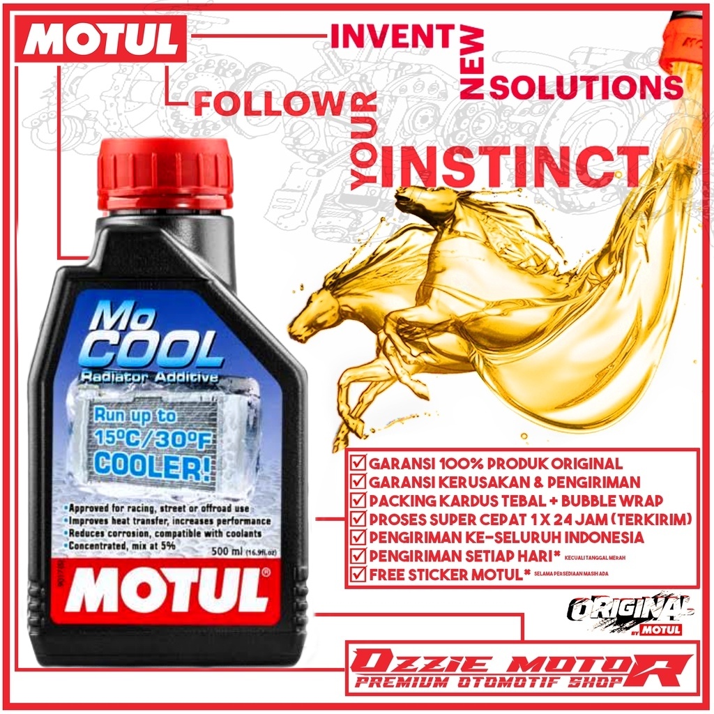 MOTUL MOCOOL ENGINE COOLANT 500ML ORIGINAL 100%