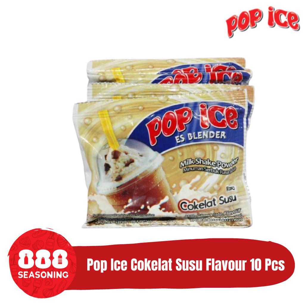 Jual POP ICE COKELAT SUSU FLAVOUR SACHET Shopee Indonesia