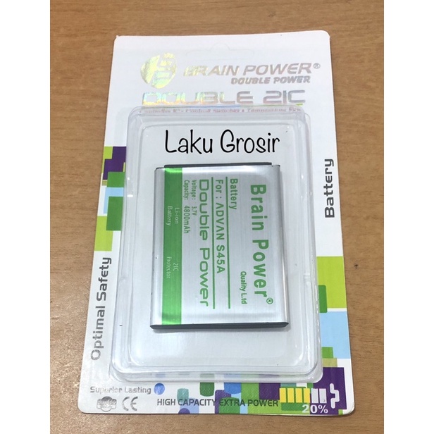 Batre battery Advan S45A - S45C Brain power